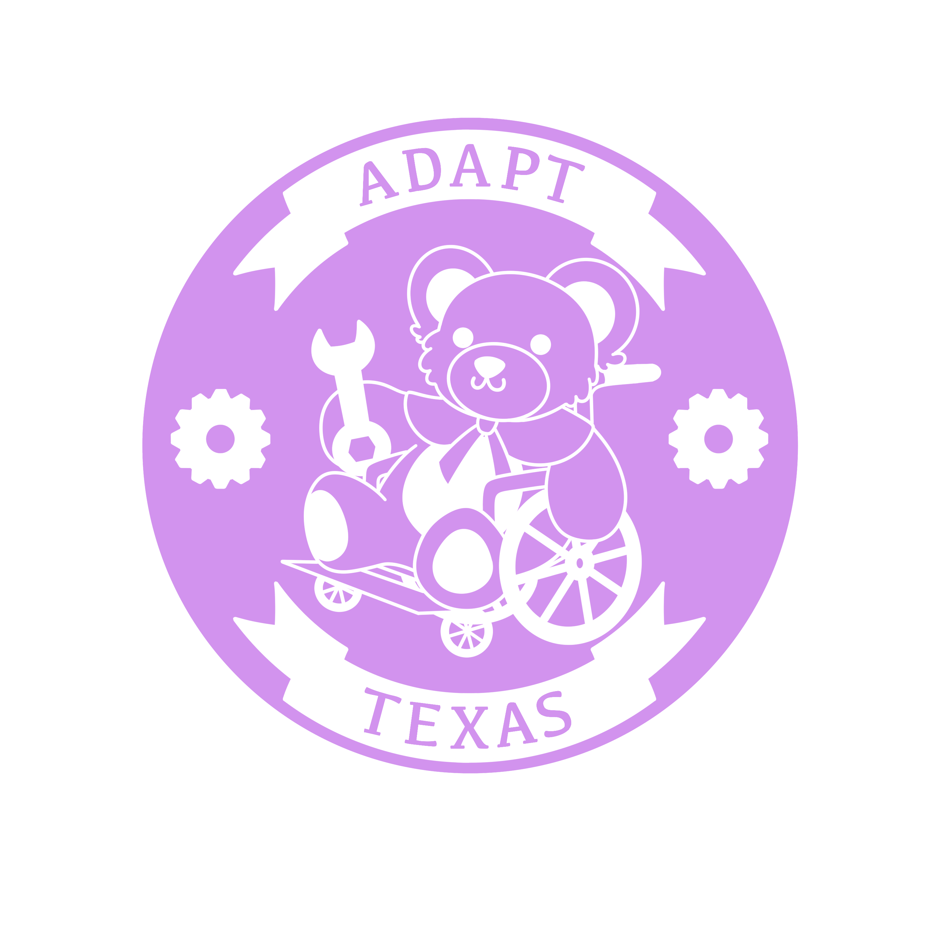 ADAPT Texas logo purple